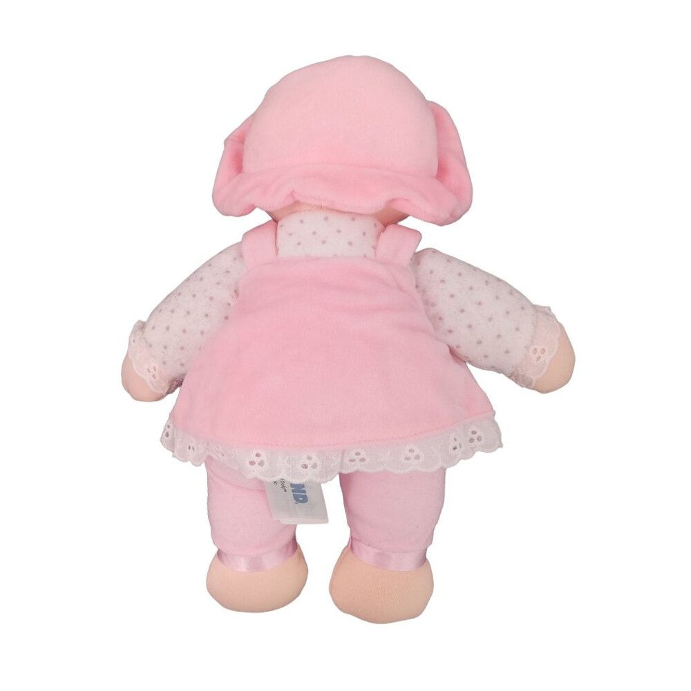 Baby Gund My First Dolly Pink 6047446 Blonde Embroidered Dress Hat - Picture 3 of 5